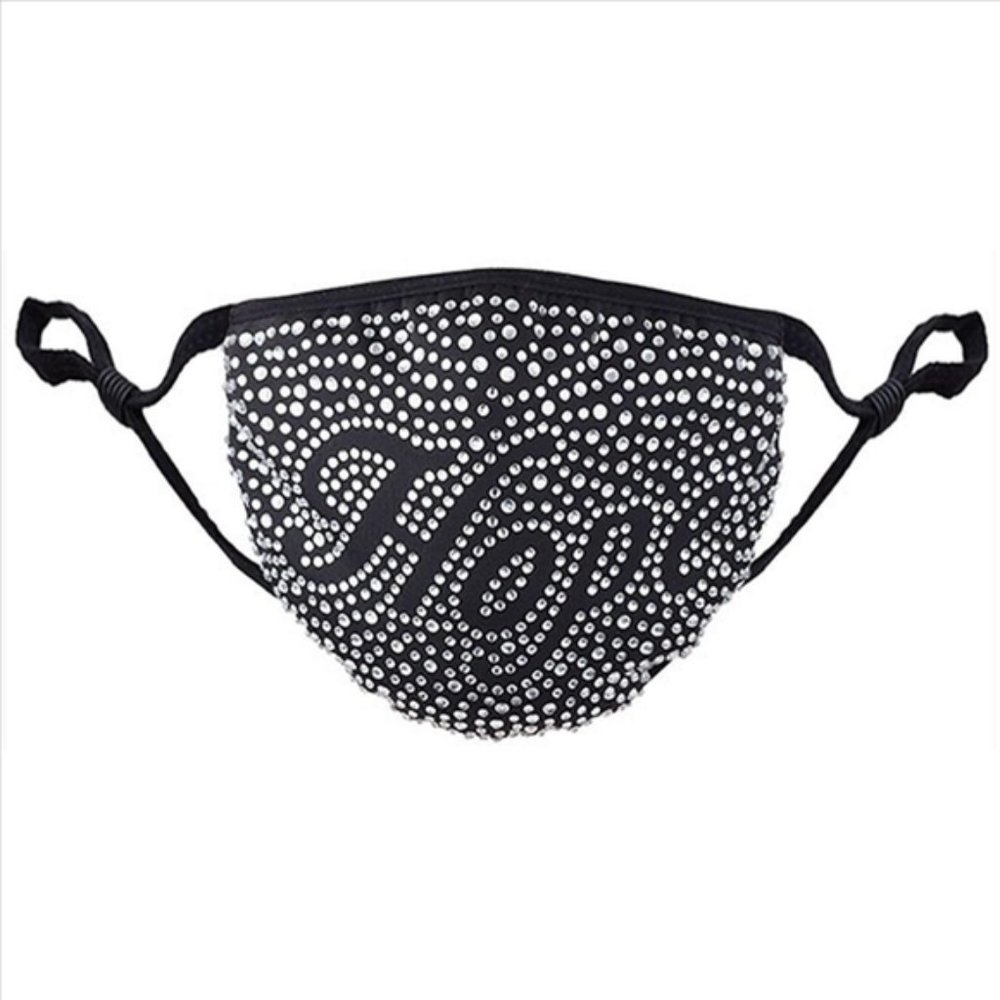 Austrian Crystal Face Mask - Picture 3 of 4